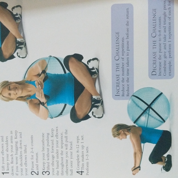Balance Ball Trainer Exercise Book + Strap - Picture 5 of 6